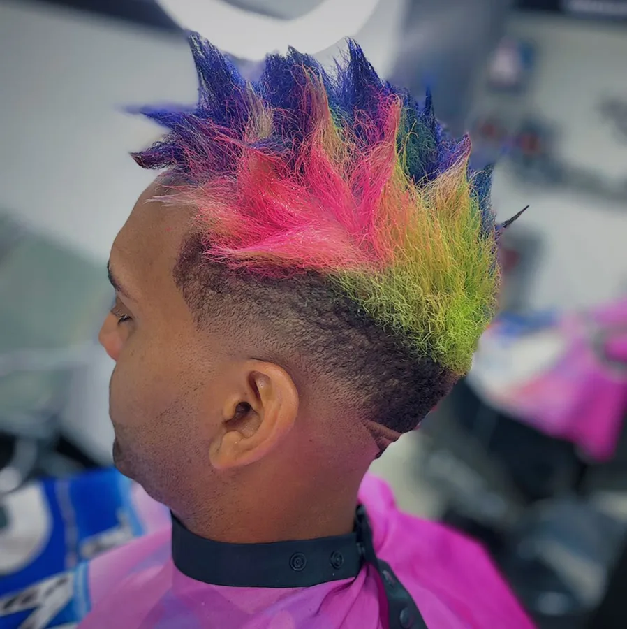 Hair design or color by Susana at Garcia’s Fade Barbershop