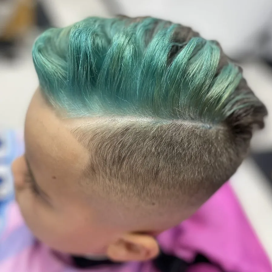 Hair design or color by Susana at Garcia’s Fade Barbershop